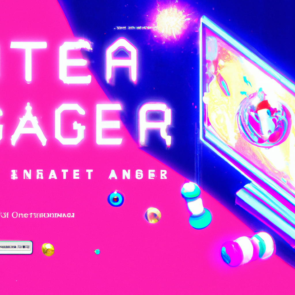 Dynamic gameplay montage showing arcade arena and HUD